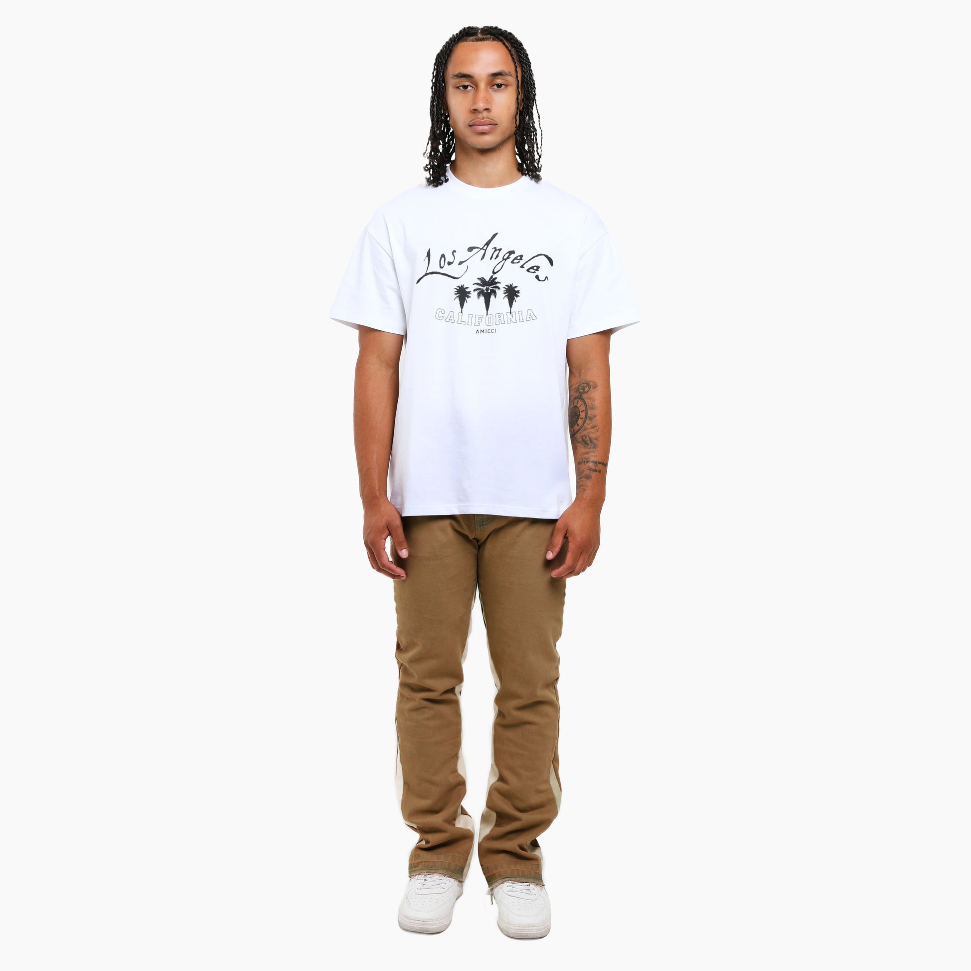 Axel Brown Flare Jean
