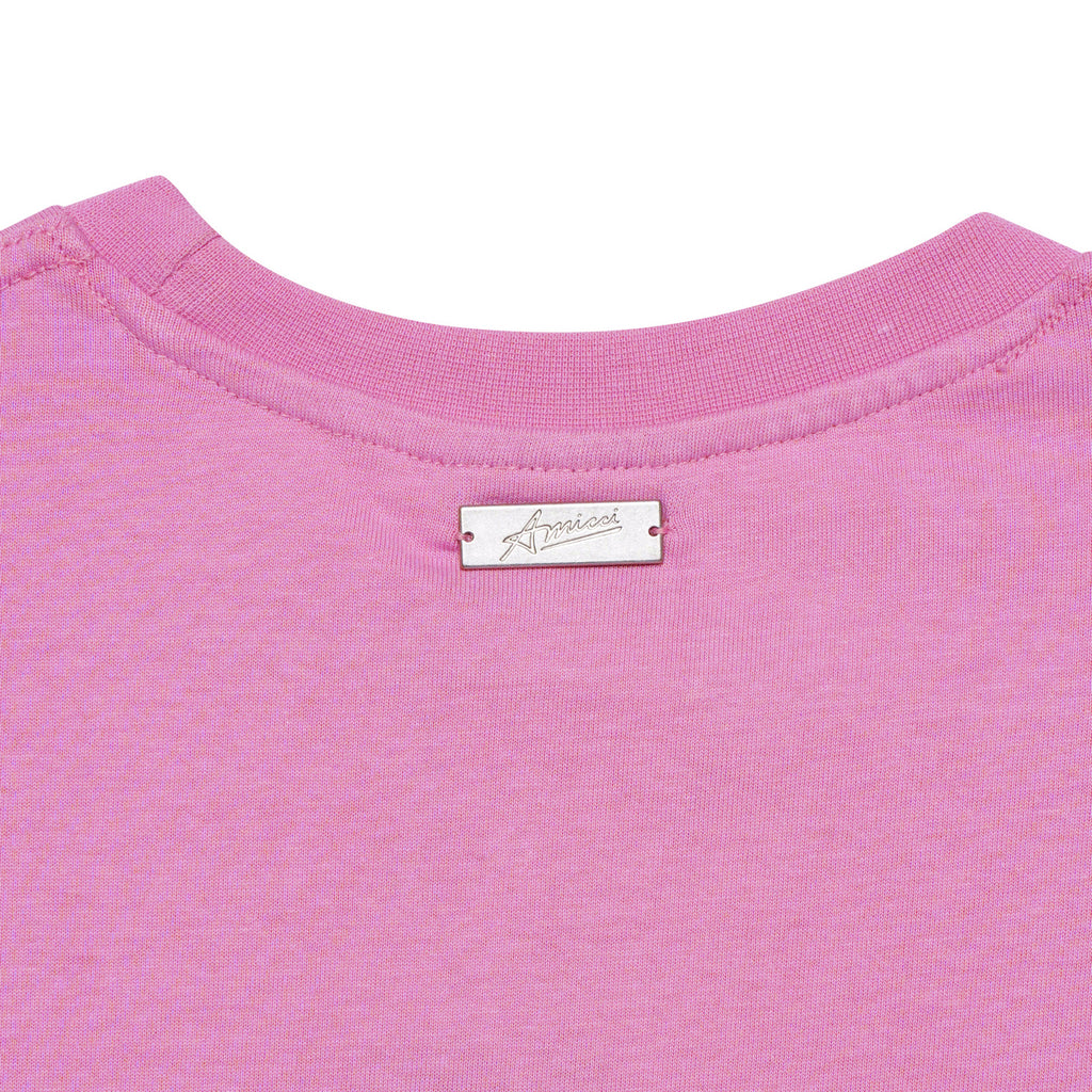 Sarita Grafisch T-Shirt Roze
