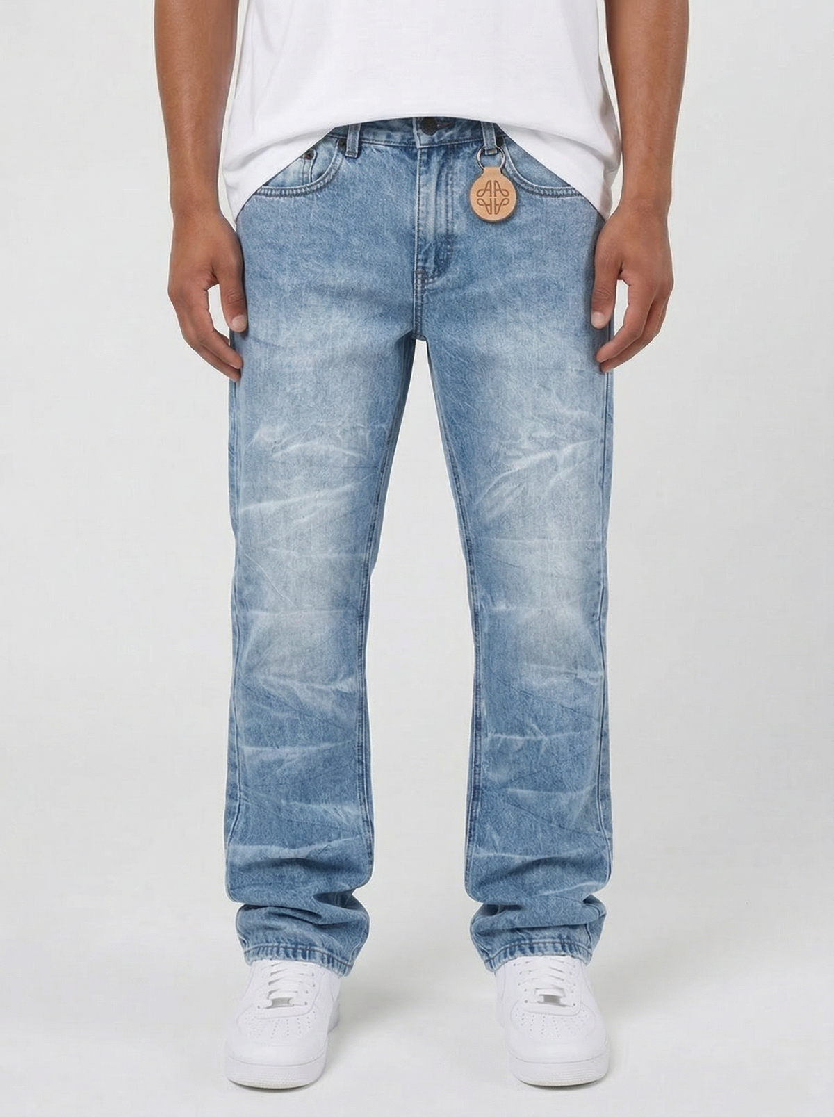 Sienna Lichtblauwe Flare Denim Jeans