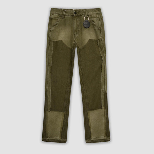 Adrano Olive Flare Jean