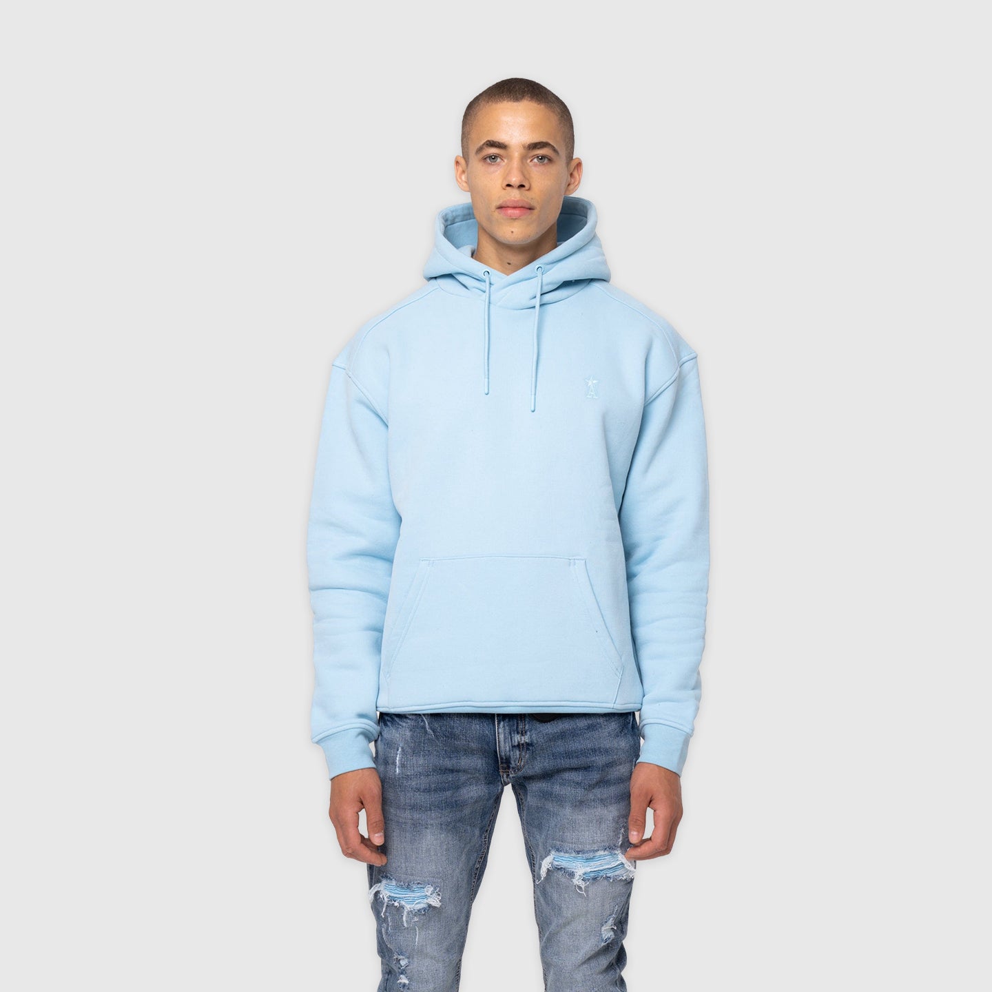 Basic Hoodie Baby Blue