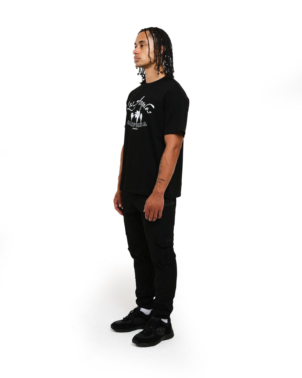 Amicci Cargo Pants Diego Black