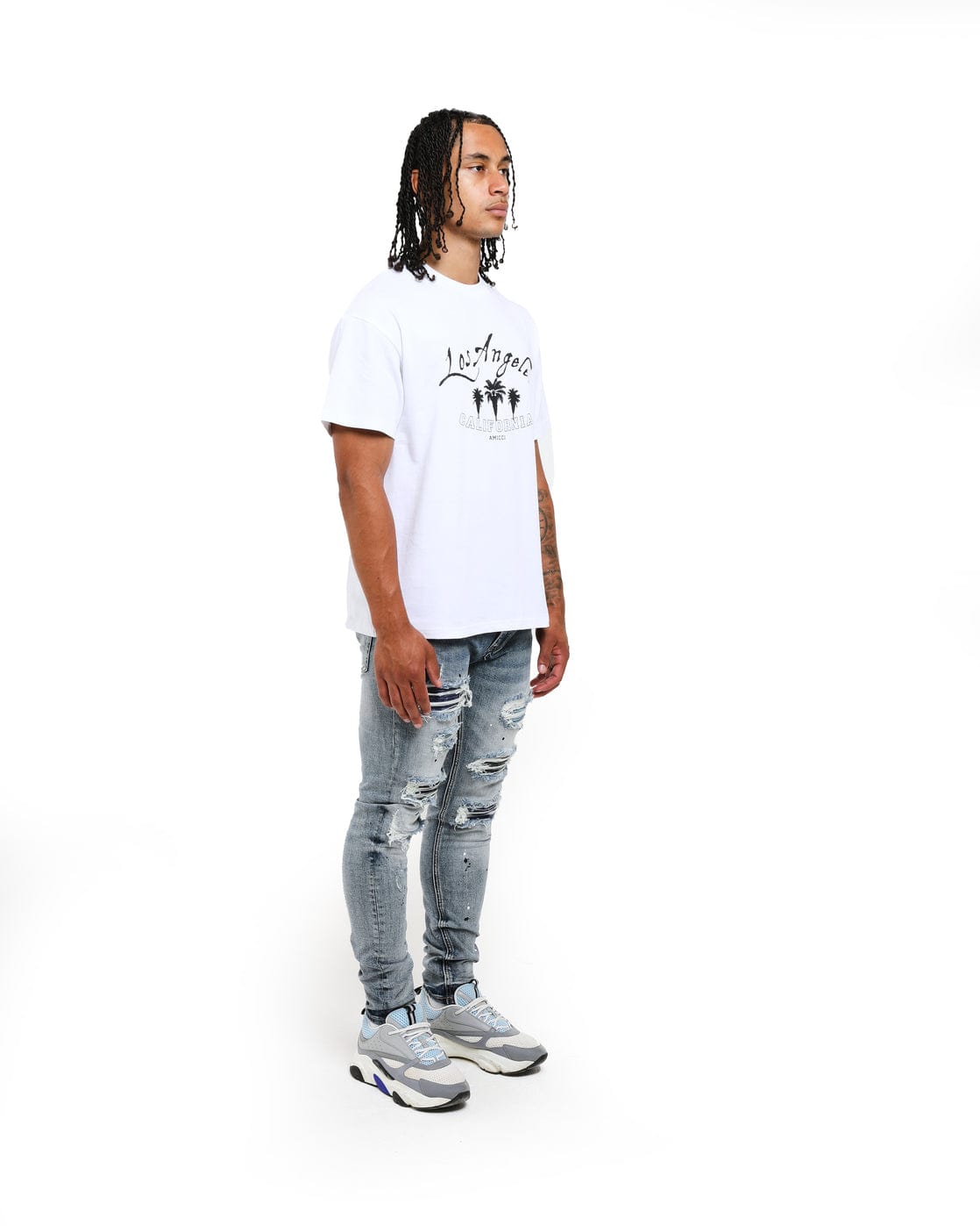 Amicci Jeans Sanko Mid Blue