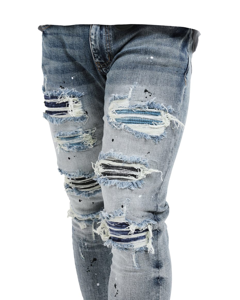 Amicci Jeans Sanko Mid Blue