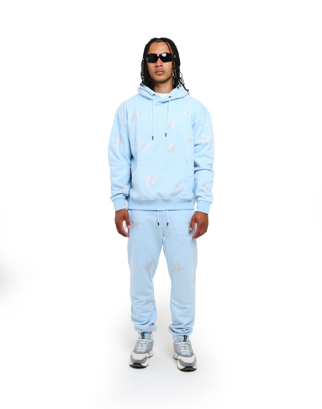 Amicci Star Hoodie Baby Blue - Premium Quality Apparel