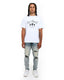 Amicci T-Shirts Verdi Graphic T-Shirt White