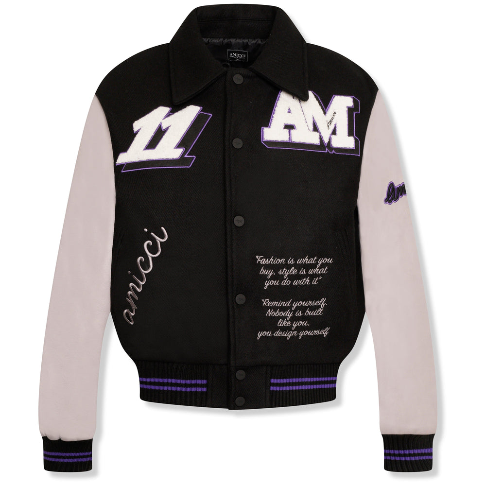 Purple Varsity Jacket Women  Varsity jacket women, Womens fashion jackets,  Jackets for women