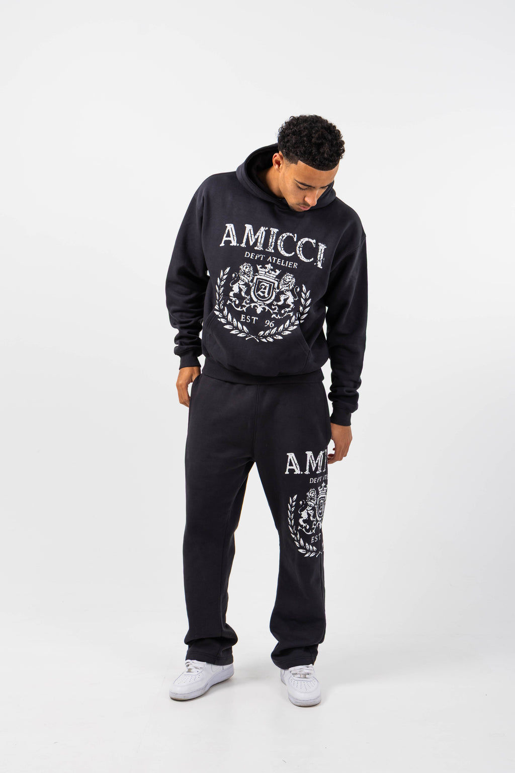Napoli Black Emblem Hoodie