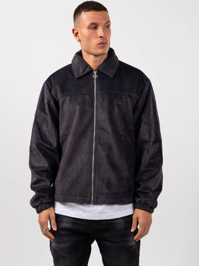 Gianni Suede Coach Jacket