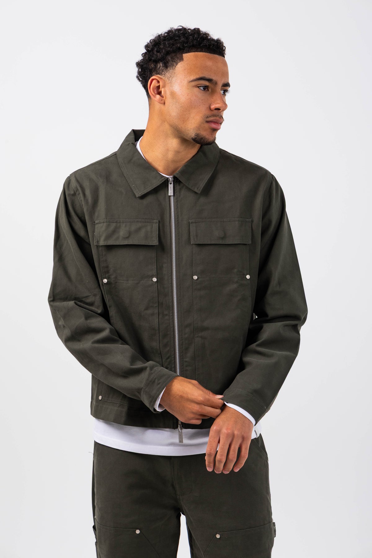CAMISA SOBRECAMISA WYATT VERDE