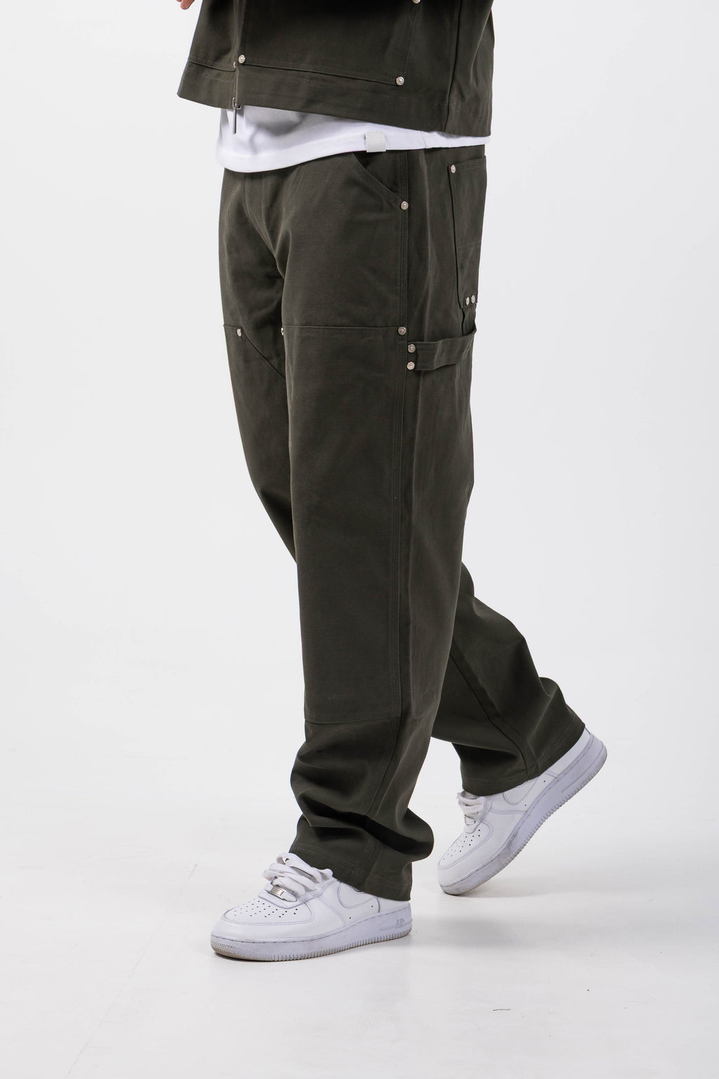 Wyatt Khaki Twill Pants