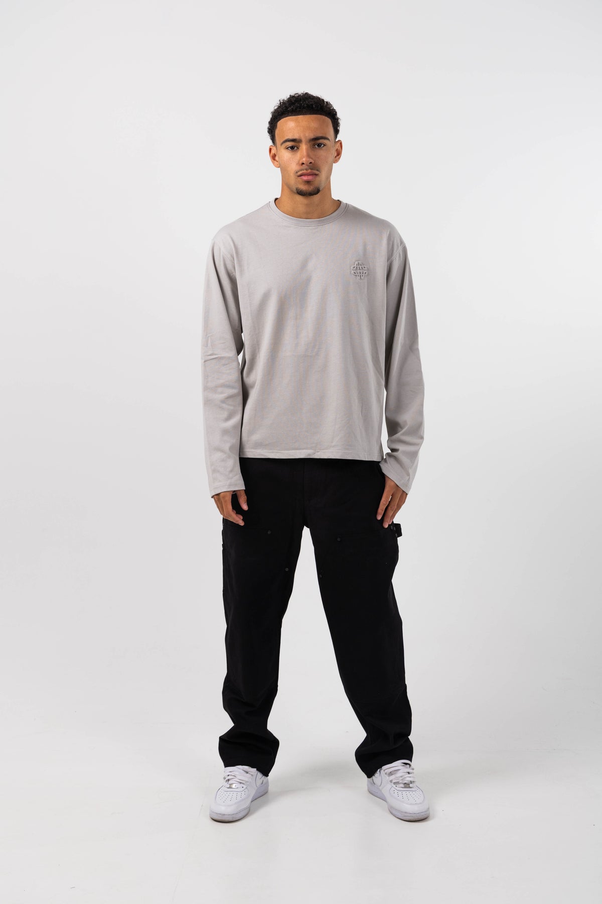 Doakes Longlseeve Grey T Shirt