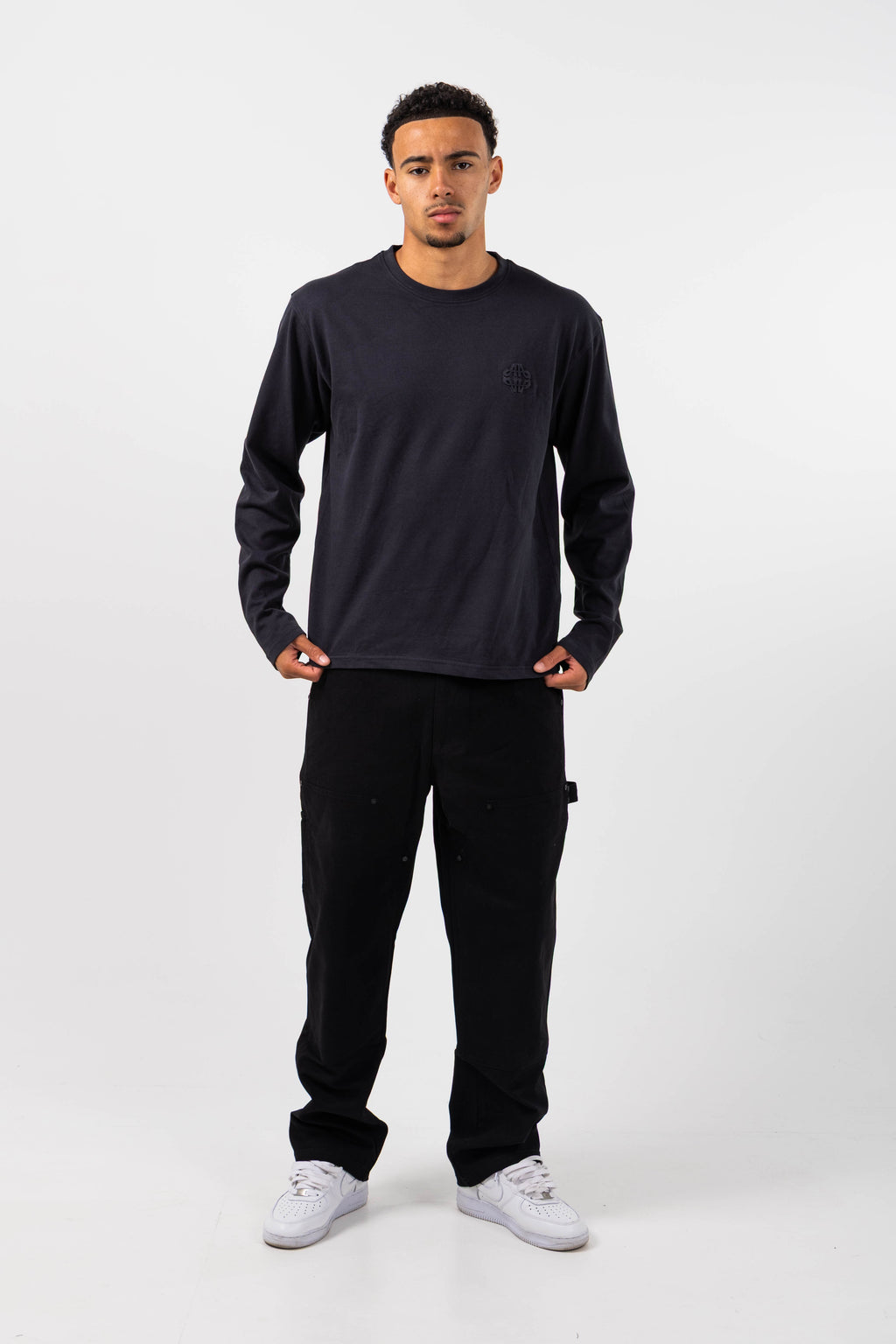 Doakes Longlseeve Black T Shirt