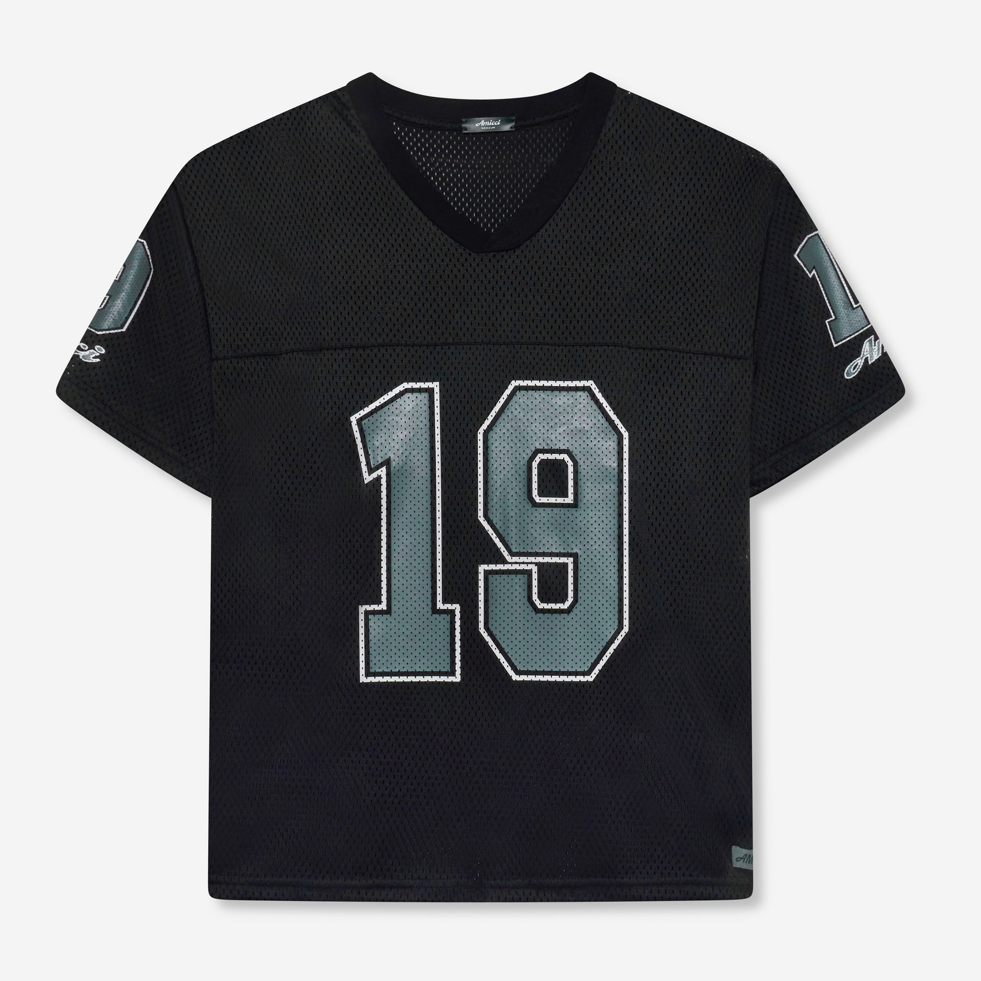 Macizo Mesh Jersey T-Shirt Zwart