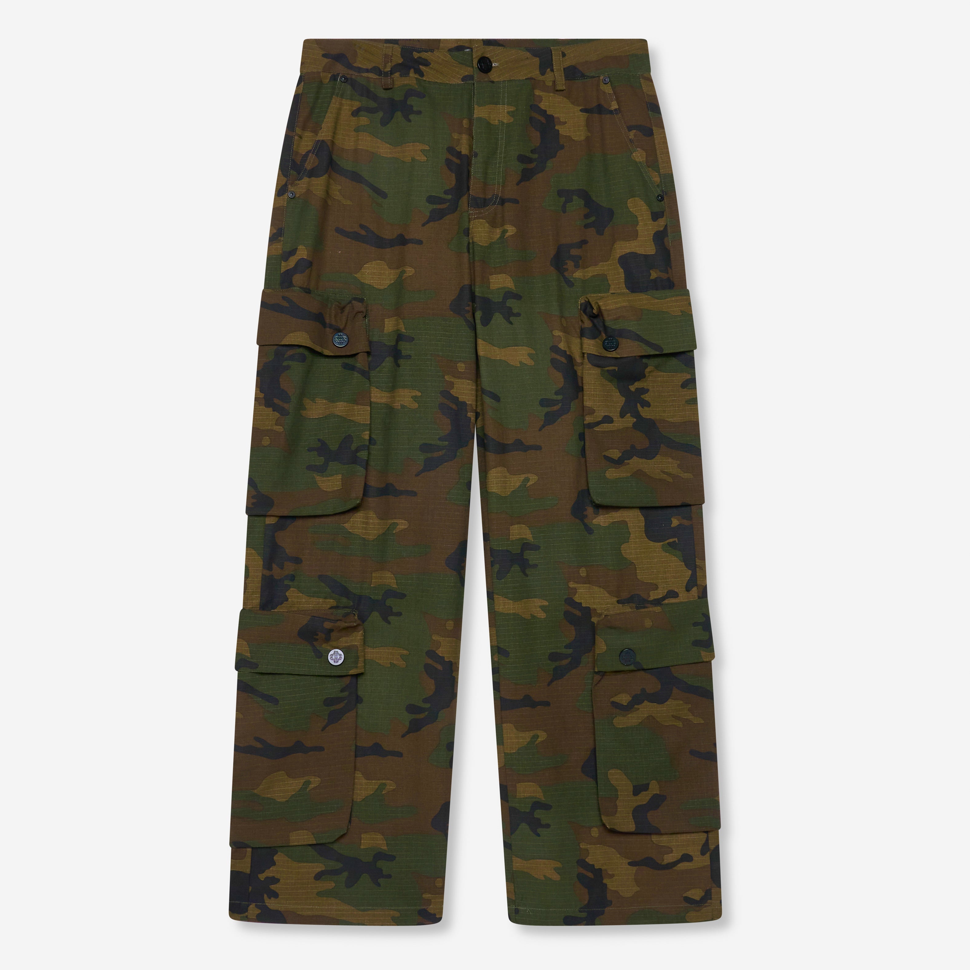Tabor Green Cargo Camo Pants – Amicci