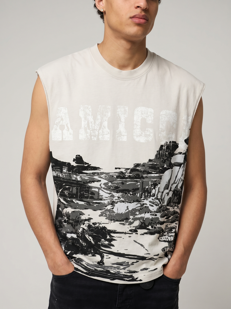 Maverick Sleeveless T Shirt