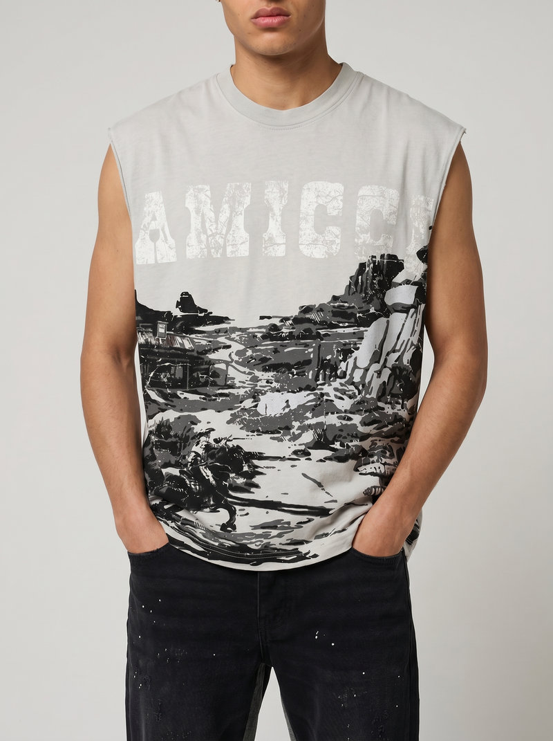 Maverick Sleeveless T Shirt