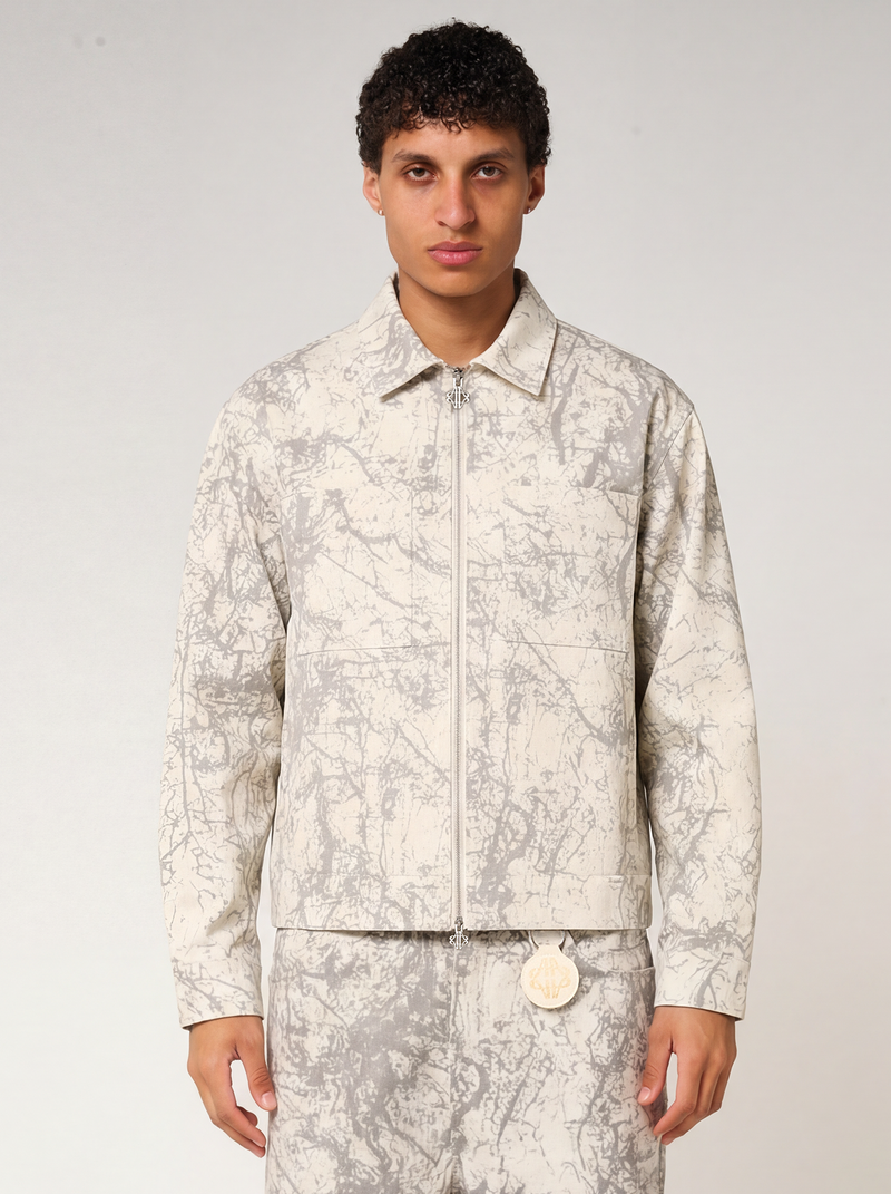 Orazio Camo Zip Jacket