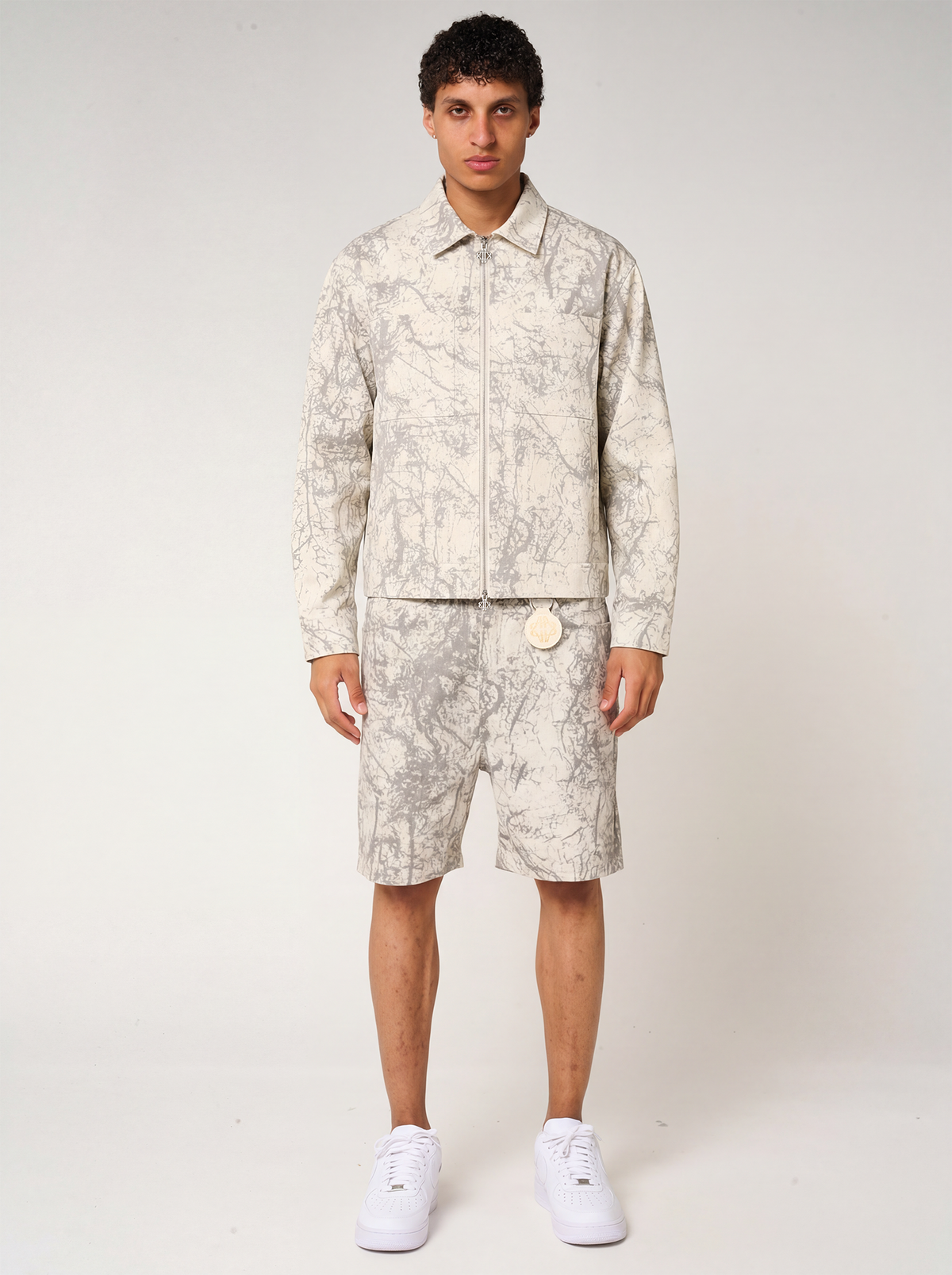 Orazio Camo Zip Jacket