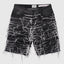 Sassari Frayed Black Denim Shorts