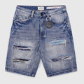 Sanko Mid Blue Shorts