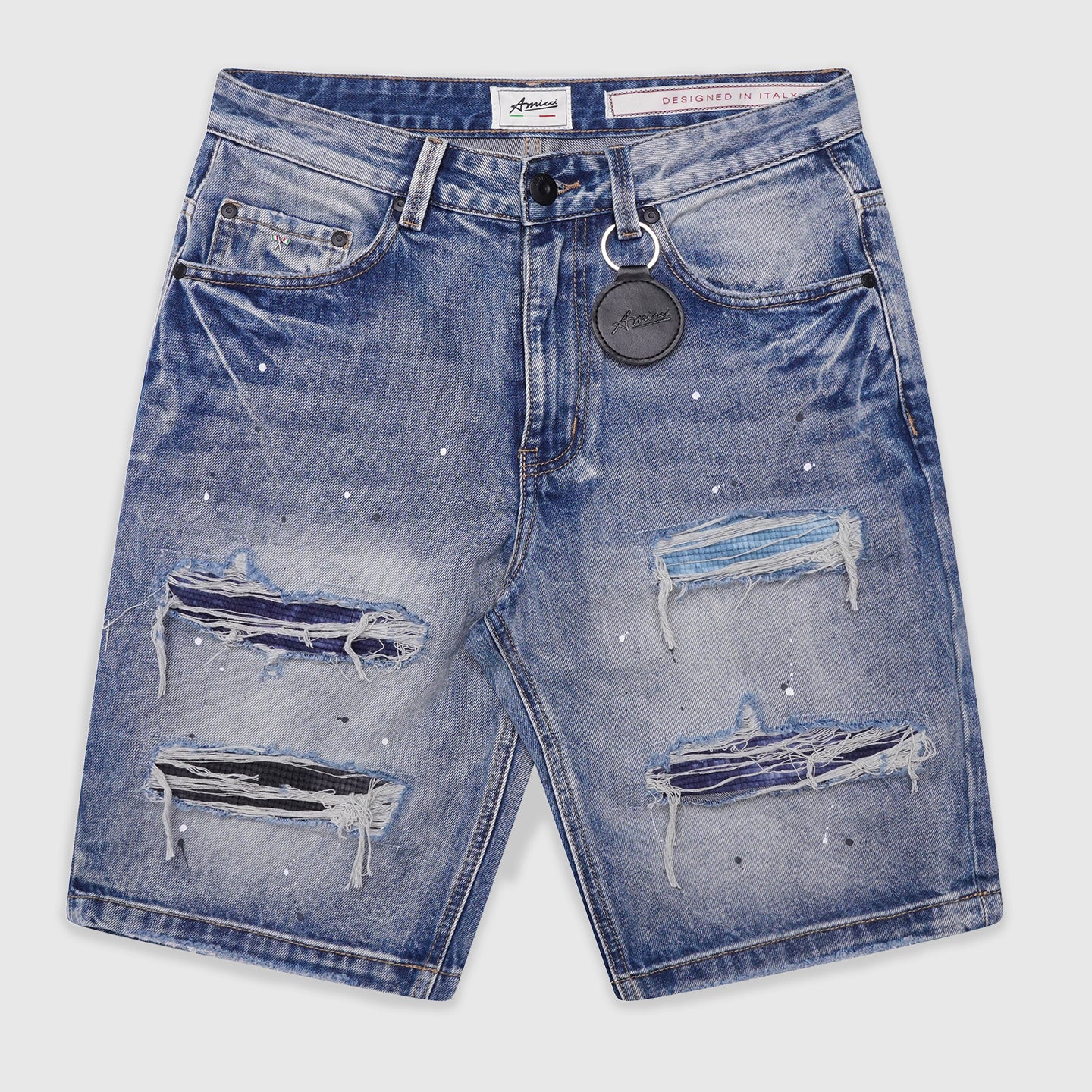 Shorts azules Sanko Mid