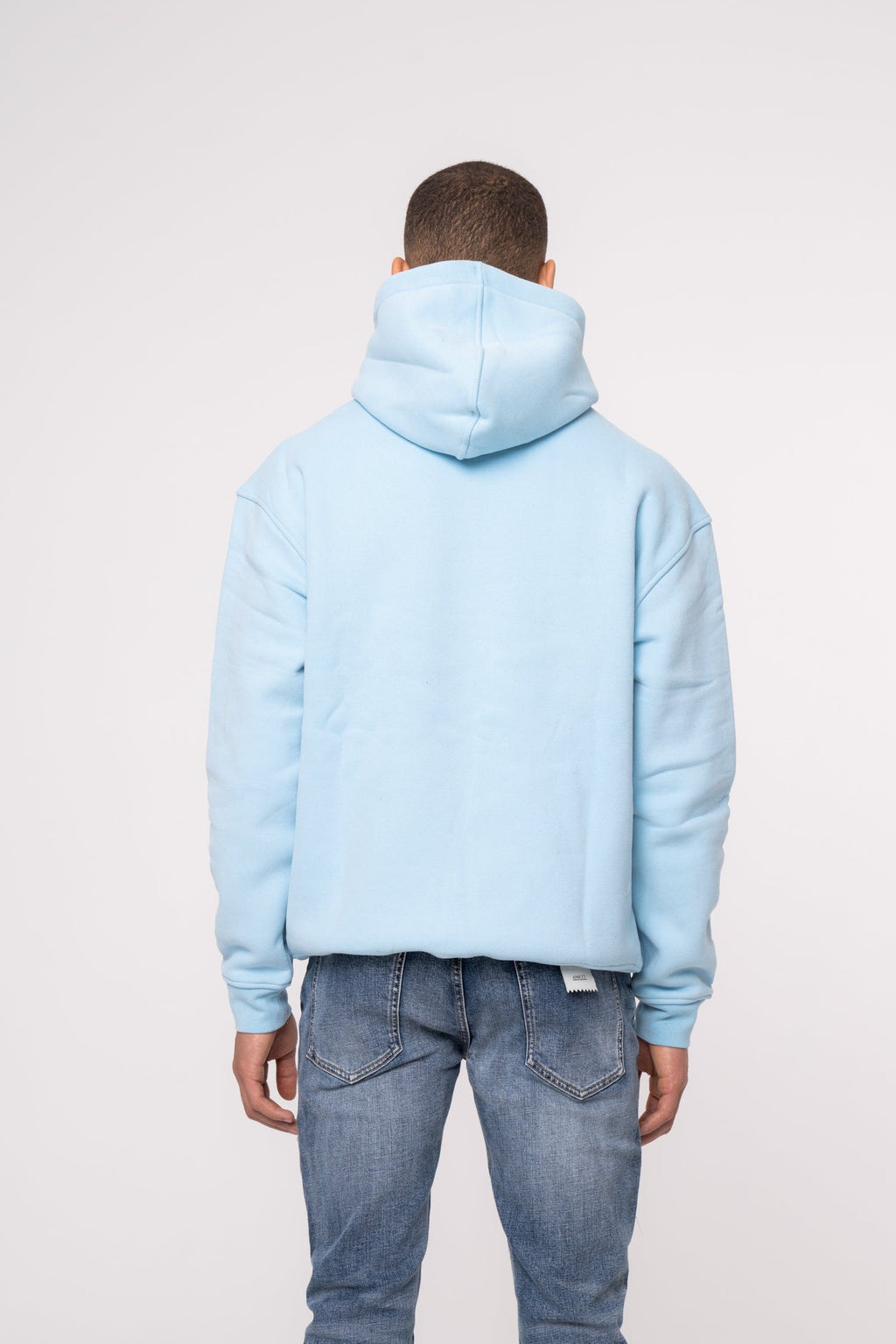 Amicci Hoodies Basic Hoodie Baby Blue